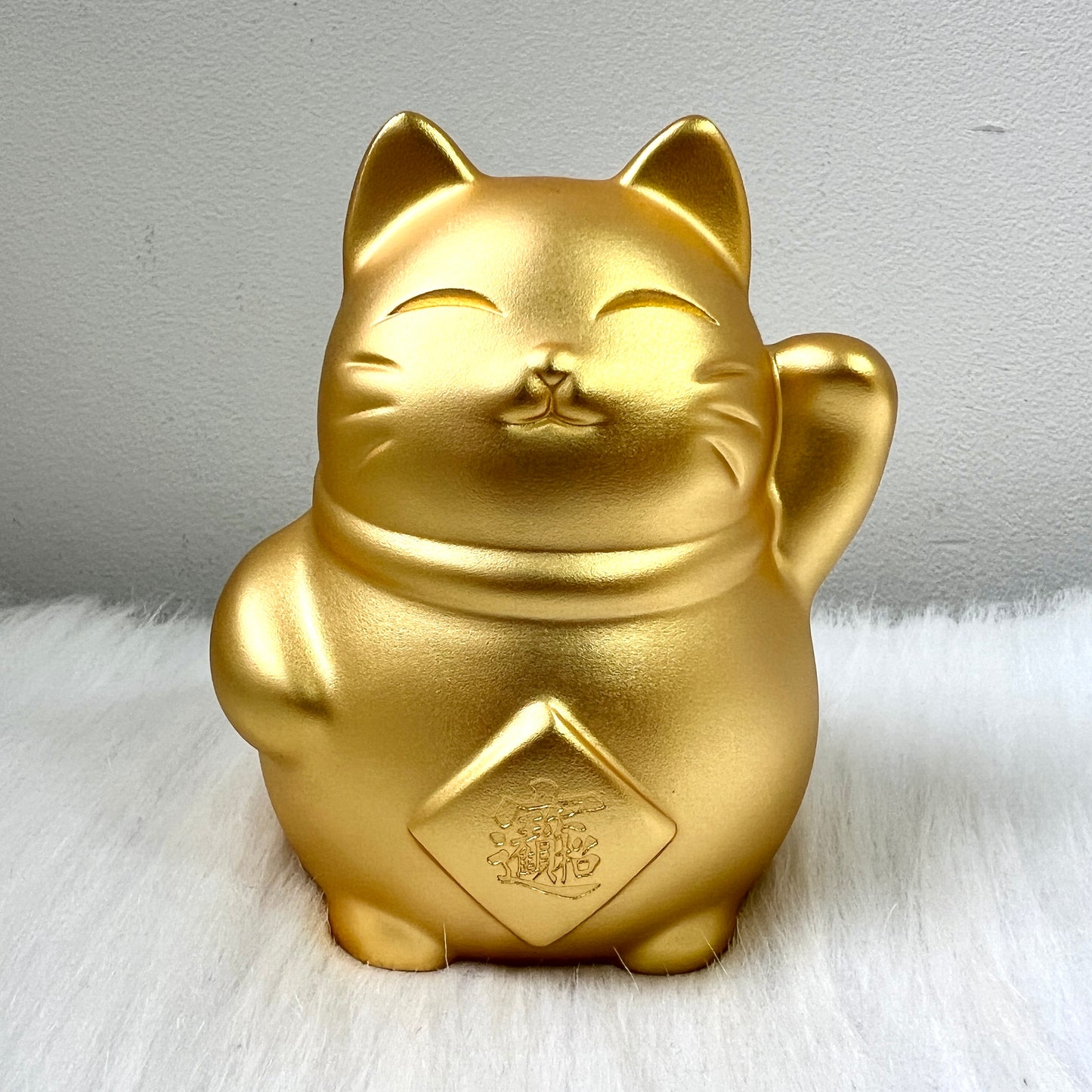 招财猫(铜镀金)摆件