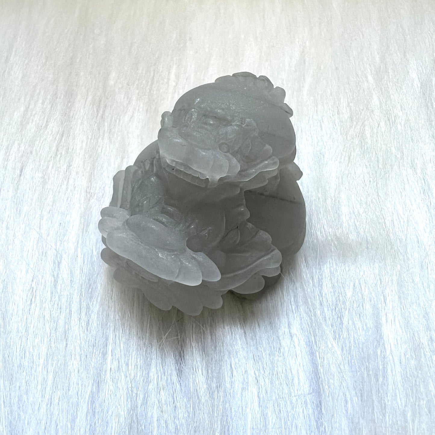 背子壽山石(荔枝凍)龍龜