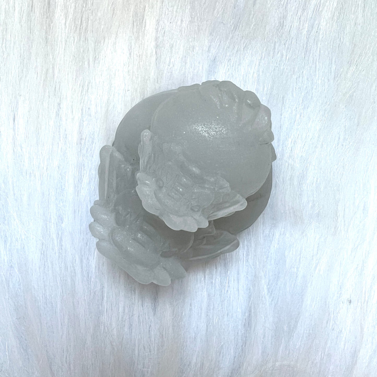 背子壽山石(荔枝凍)龍龜