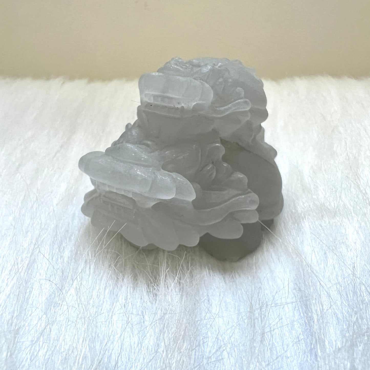 背子壽山石(荔枝凍)龍龜