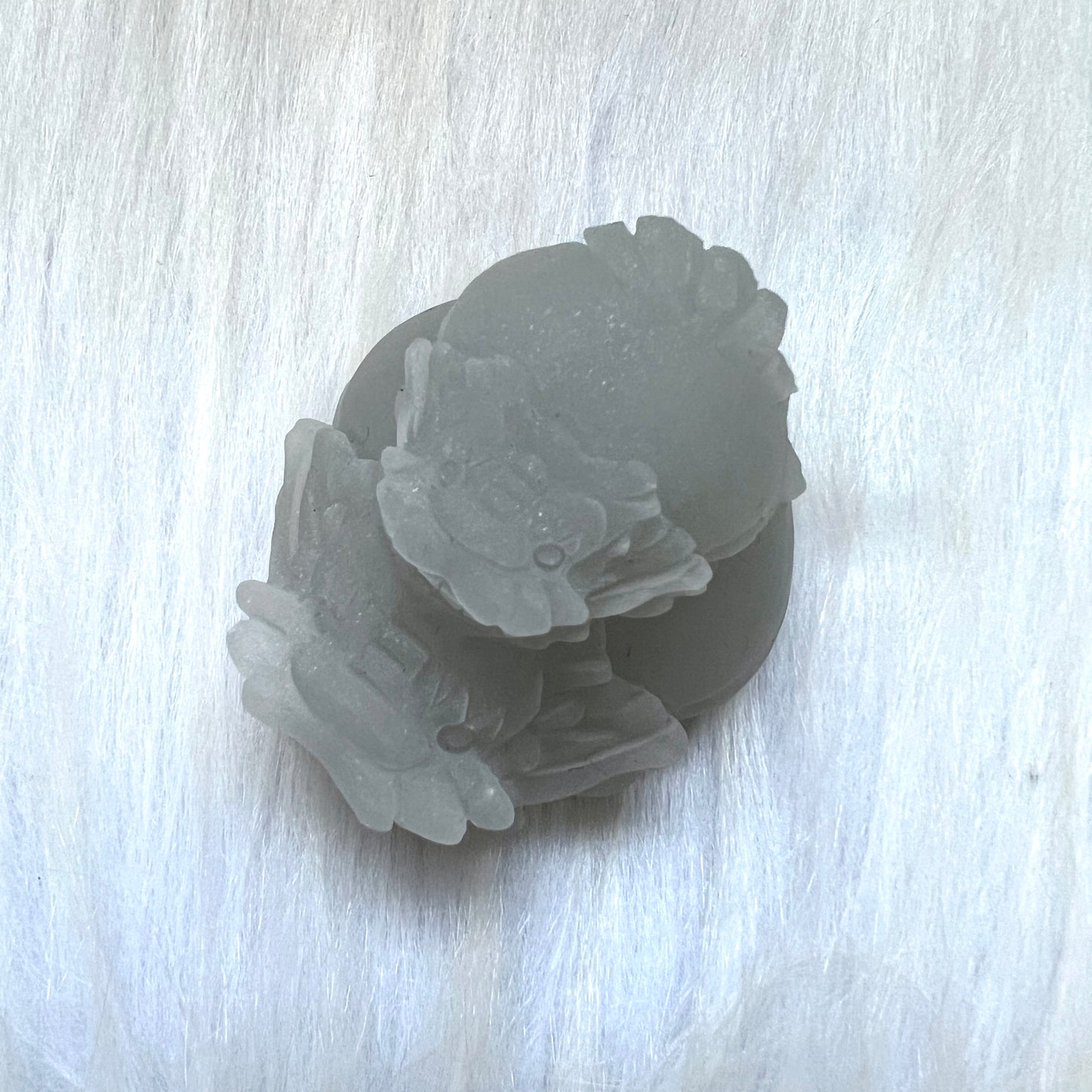 背子壽山石(荔枝凍)龍龜
