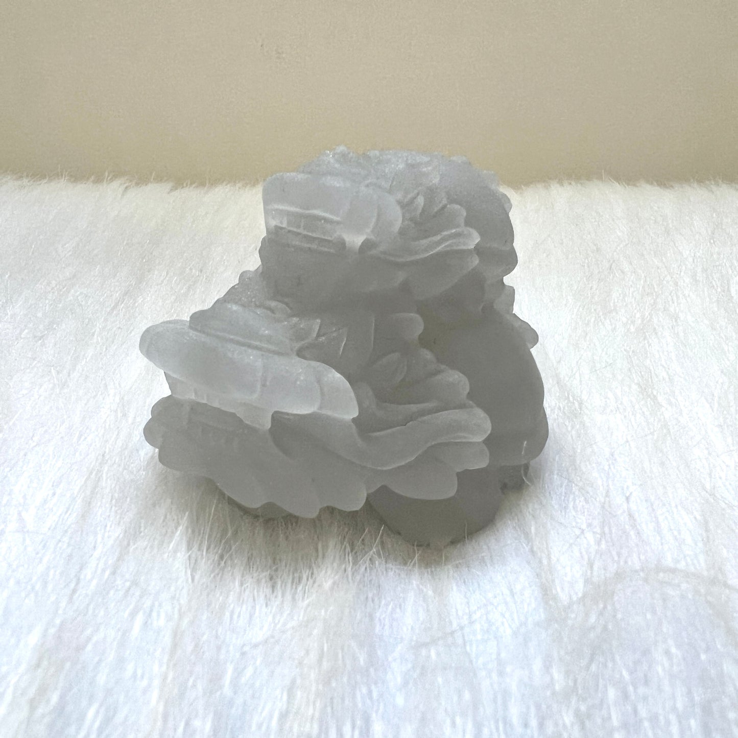 背子壽山石(荔枝凍)龍龜