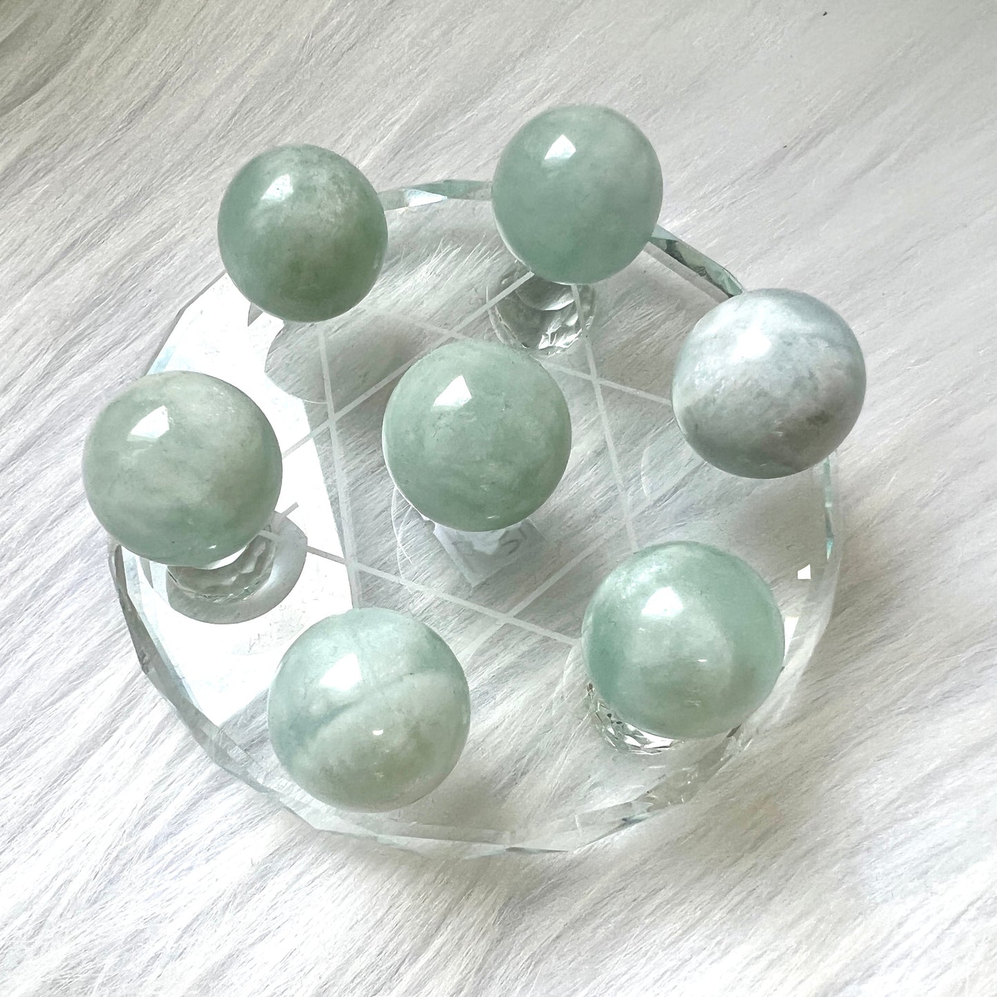 海蓝宝球七星阵(大)