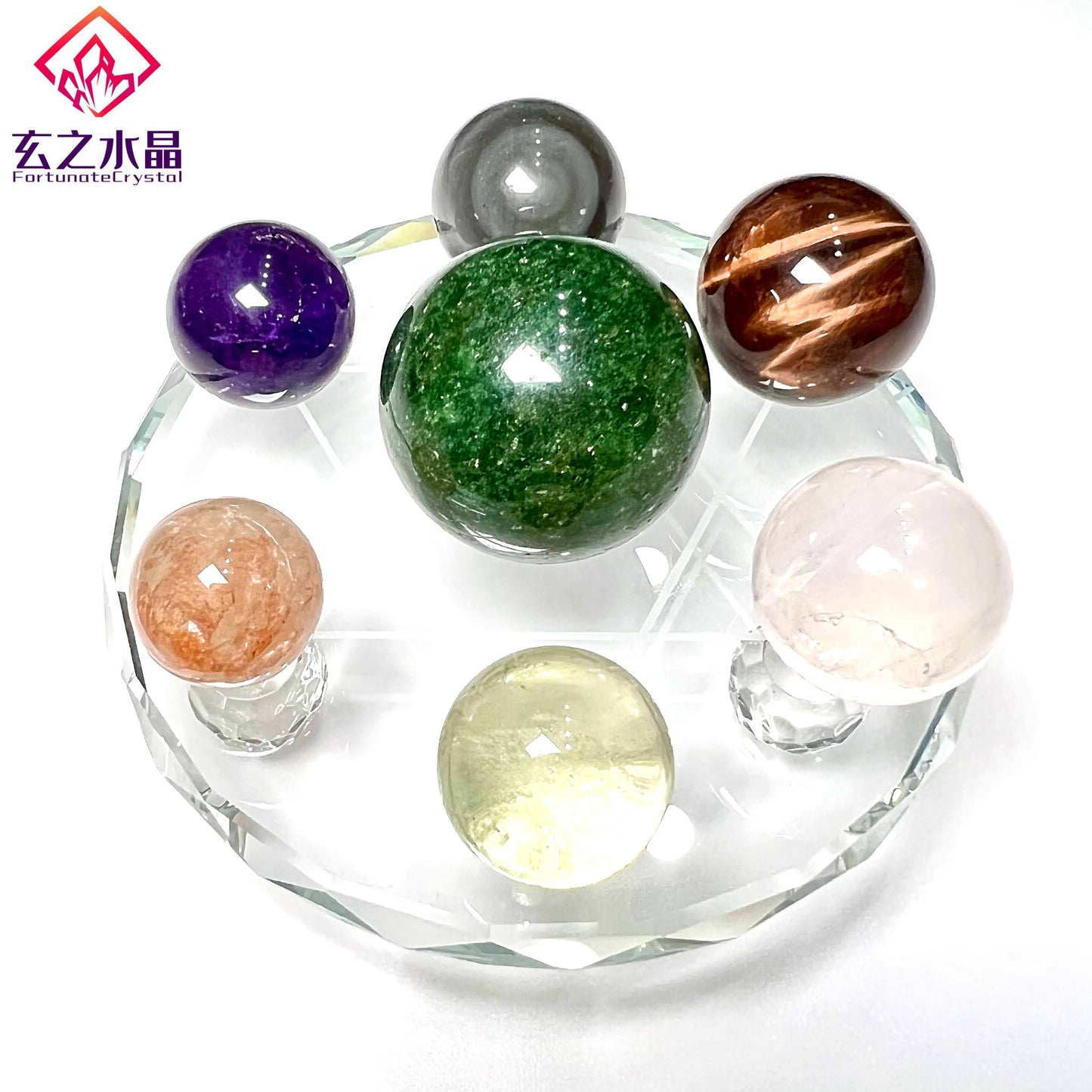 五行水晶球七星阵