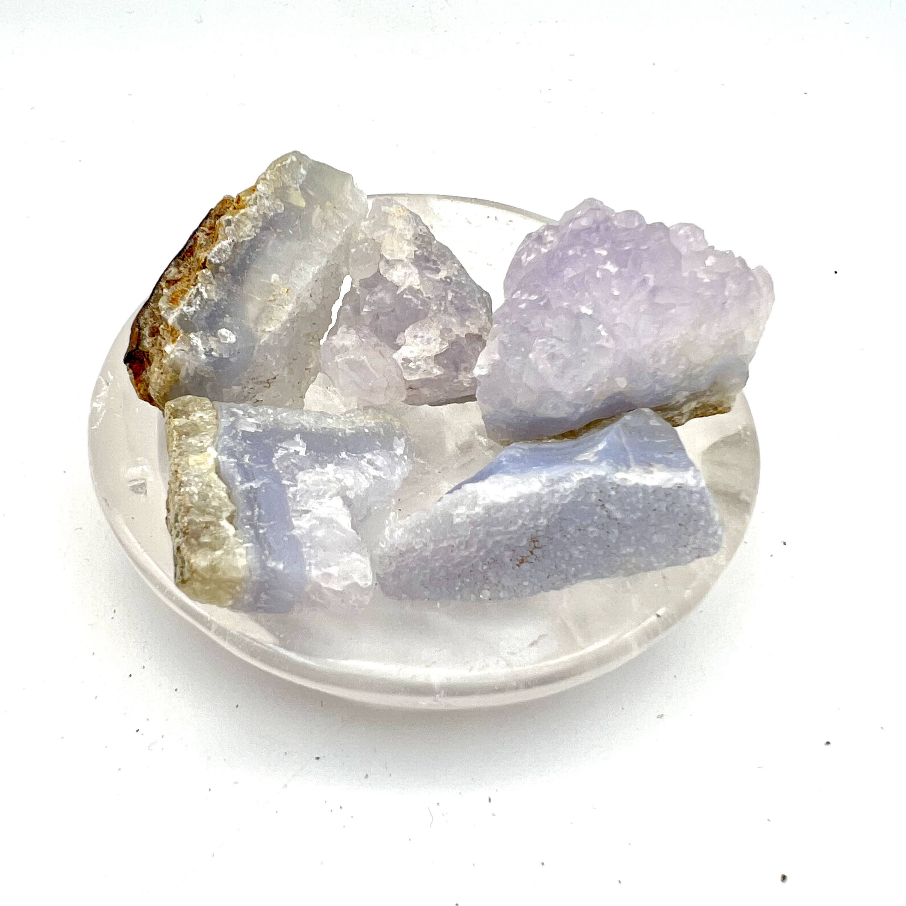 藍紋瑪瑙原石– 玄之水晶Fortunate Crystal
