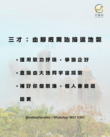 「三才、靜觀、呼吸」班（二人同行價）