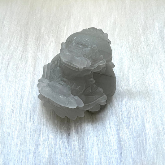 背子壽山石（荔枝凍）龍龜