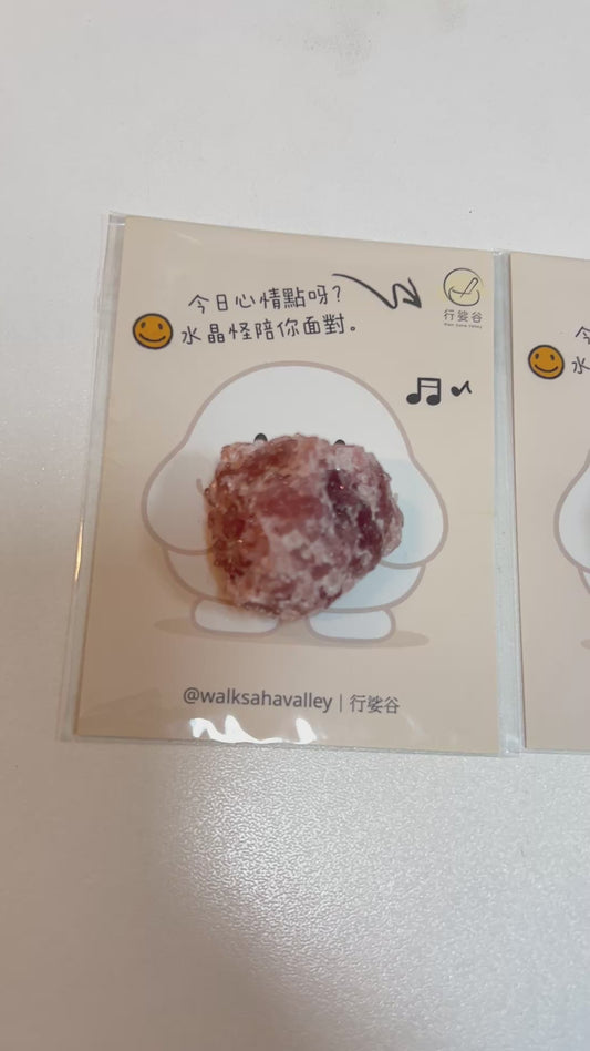 平面版水晶怪｜將願望收藏在玻璃罩的小夥伴